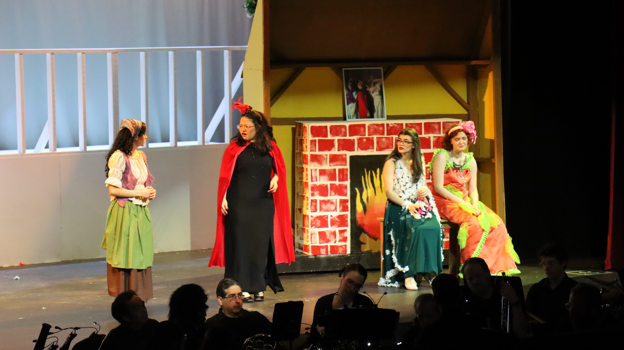 A performance of Cinderella by the Chelsea High School Drama Club in April of 2025